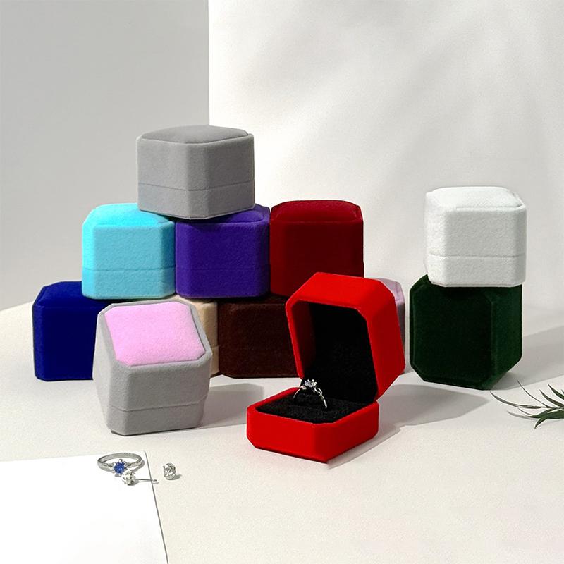 Display Case Acrylic - منظم تخزين المجوهرات، علبة عرض مربعة