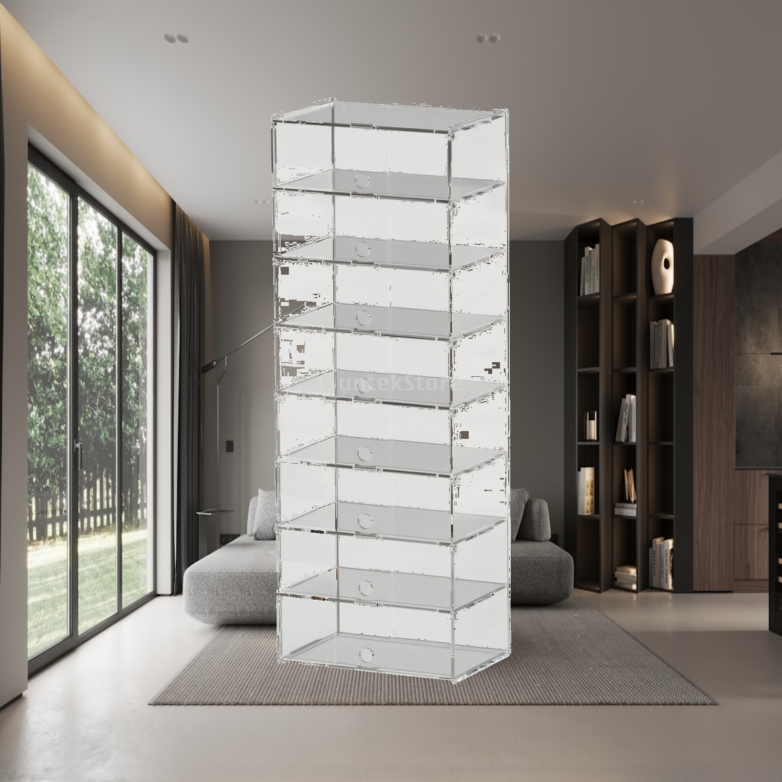 Display Case Acrylic - صندوق عرض وتخزين شفاف من الأكريليك
