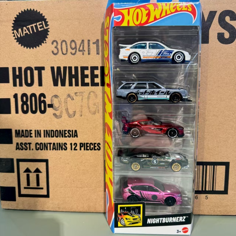 Mattel Toy Hot Wheels - 1/64 عجلات ماتيل الساخنة الأصلية X