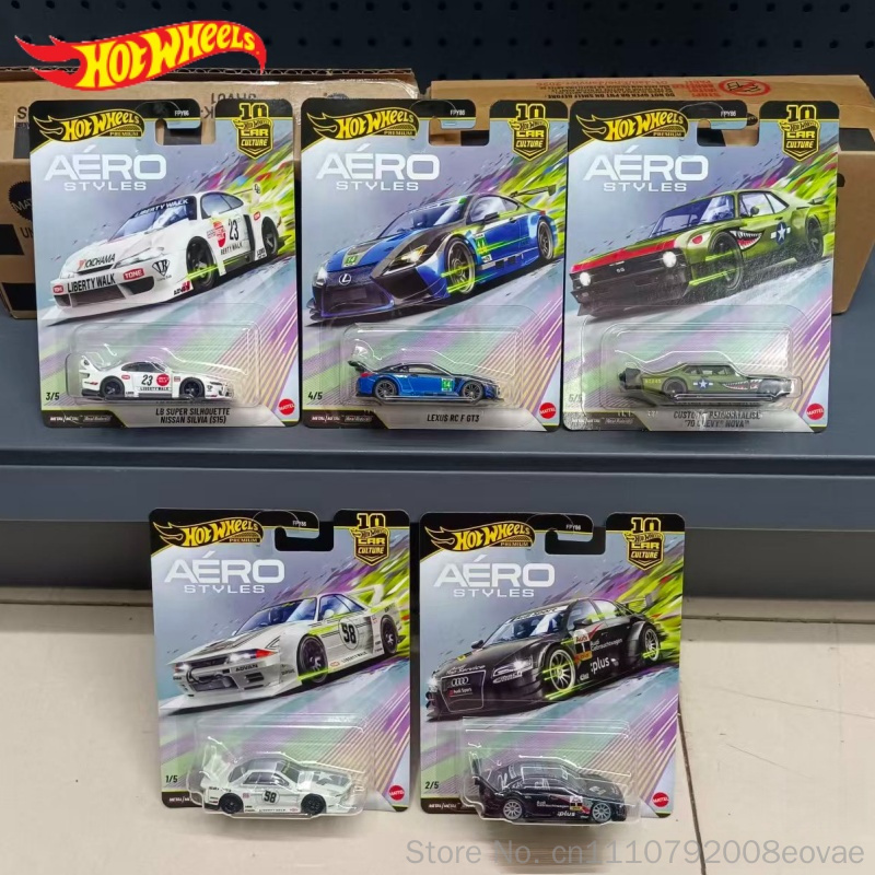 Mattel Toy Hot Wheels - سيارات هوت ويلز أيرو ستايلز بريميومز