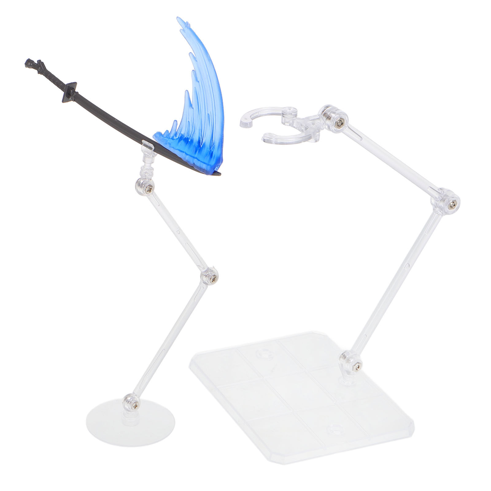 Action Figure Stand - 1 مجموعة قاعدة عرض للأسلحة، مناسبة