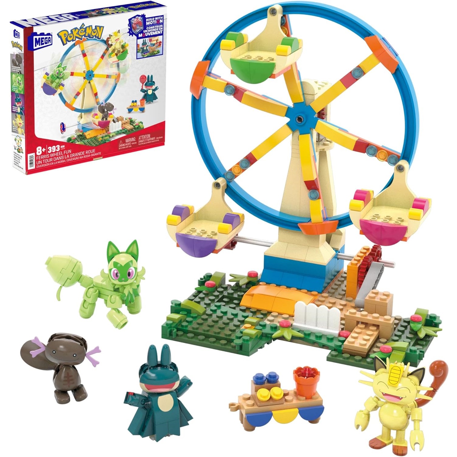 Lego Set Technic - مجموعة بناء ميجا بوكيمون المرحة على