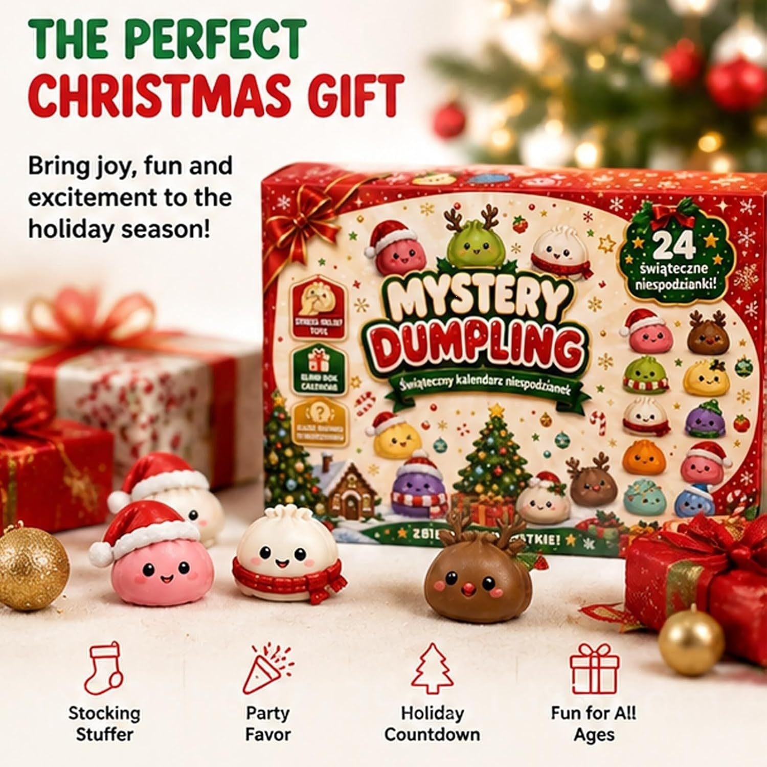 Mystery Box Blind Bag - تقويم مفاجآت عيد الميلاد 2026، صندوق