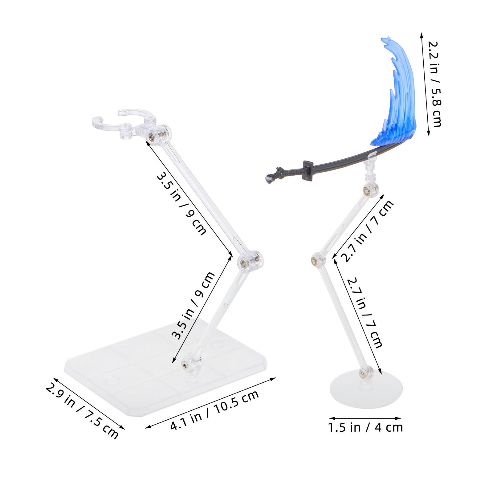 1 مجموعة حامل عرض شفرة السيف،  - مراجعة Action Figure Stand وسعره