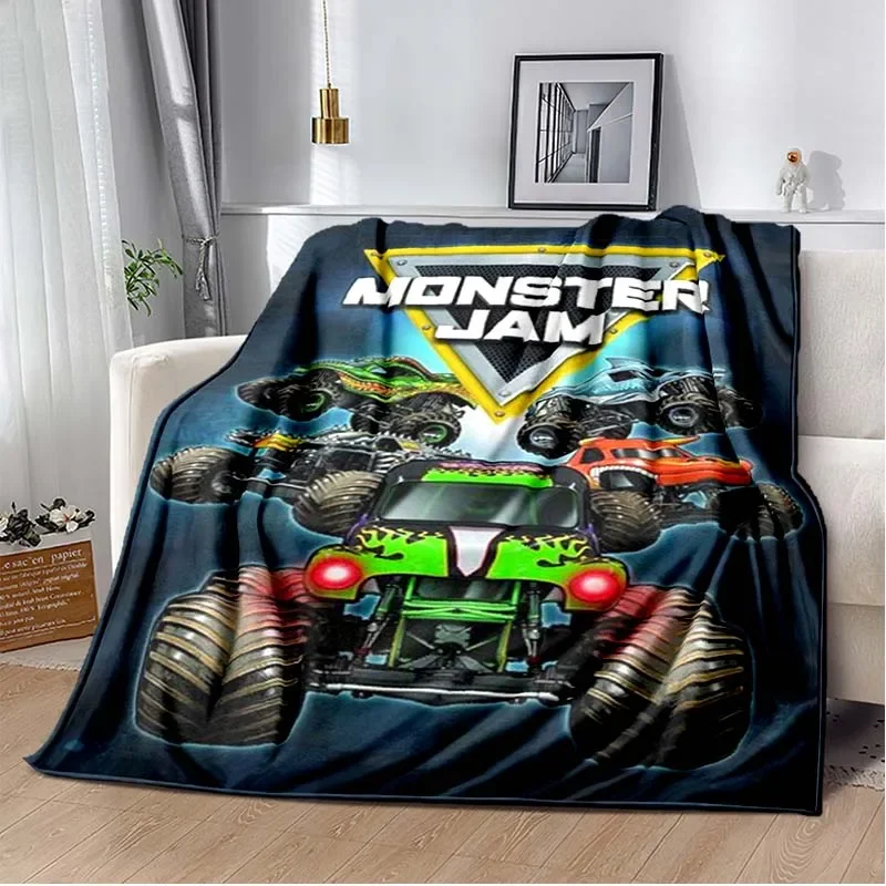 بطانية خفيفة الوزن ودافئة وعاز - مراجعة Hot Wheels Car Monster Trucks وسعره