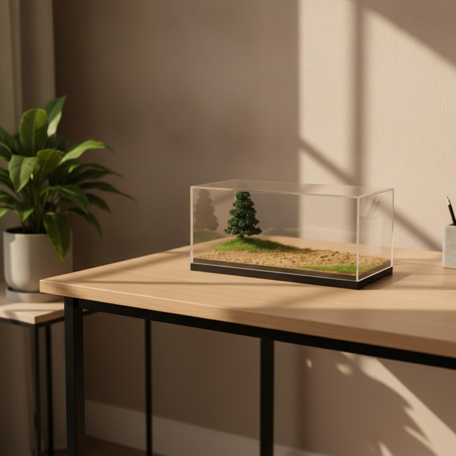 صندوق عرض مصغر لسيارات السباق  - مراجعة Display Case Acrylic وسعره