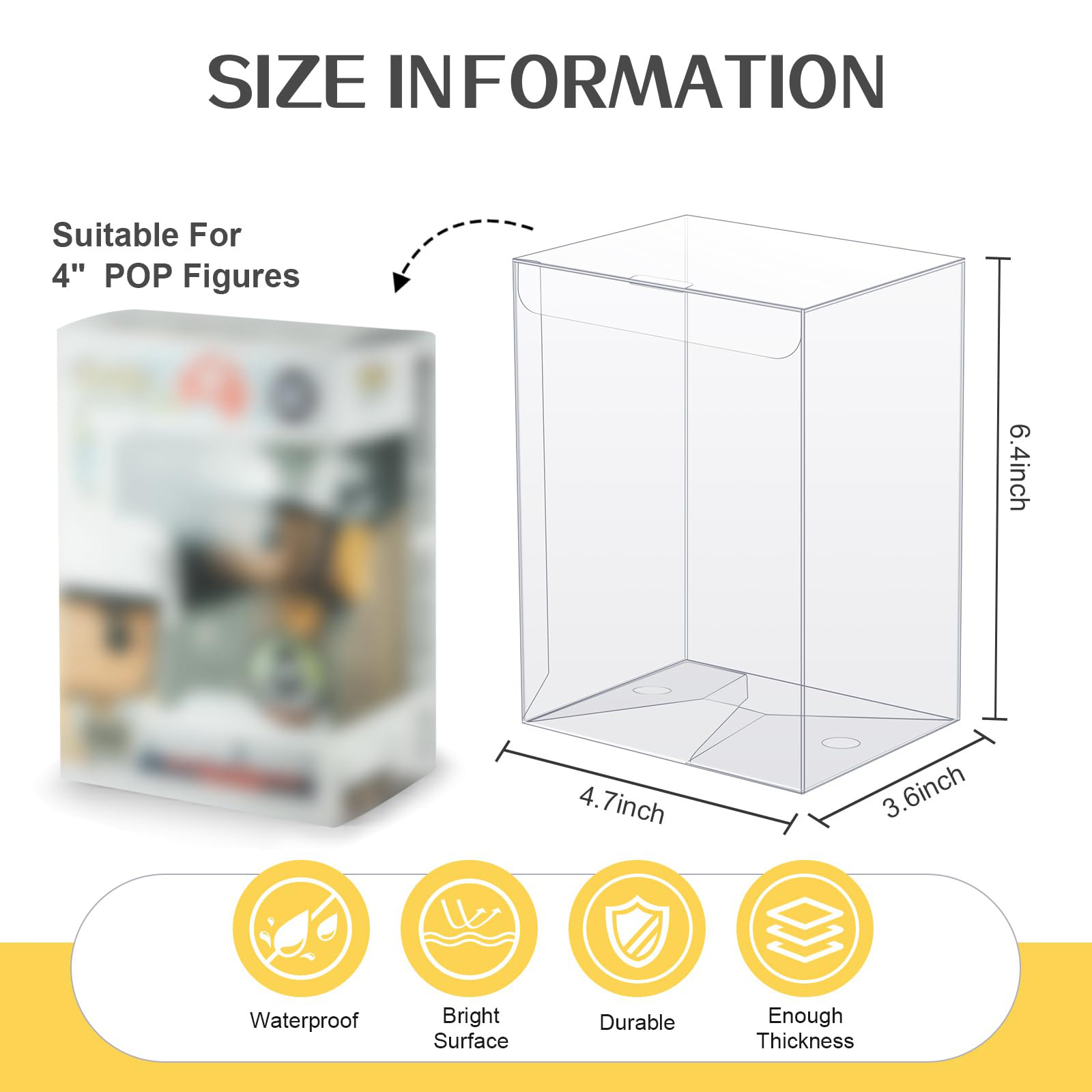 علبة عرض شفافة متوافقة مع شخصي - مراجعة Funko Pop Protector وسعره