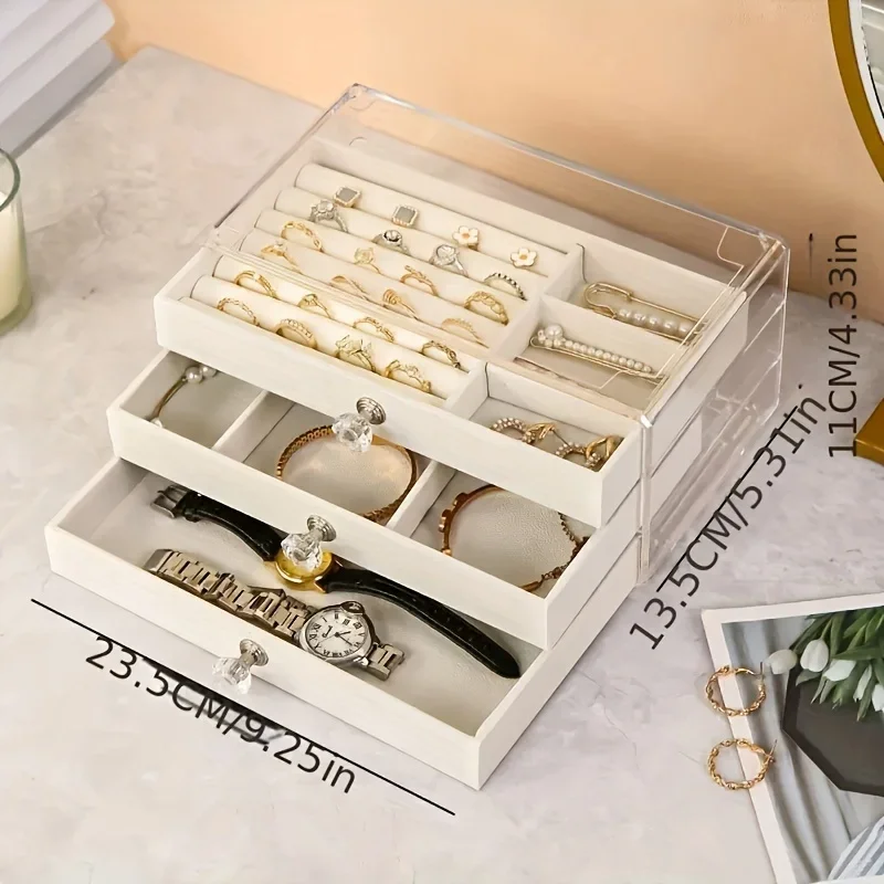 صندوق منظم مجوهرات أكريليك مقا - مراجعة Display Case Acrylic وسعره