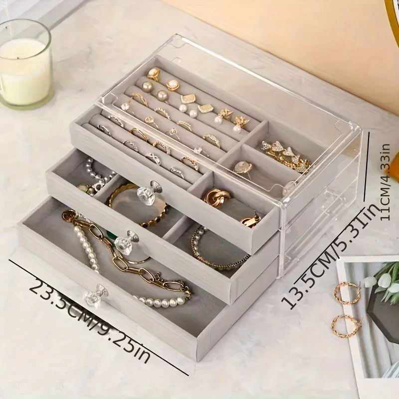 صندوق منظم مجوهرات أكريليك مقا - مراجعة Display Case Acrylic وسعره