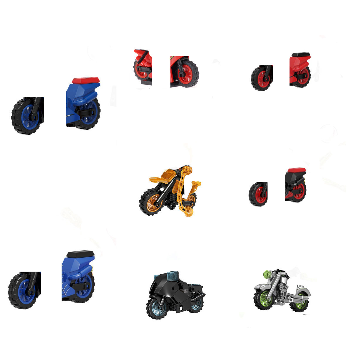 TP1030 KF1378 شخصيات مصغرة من  - مراجعة Building Block Mini وسعره