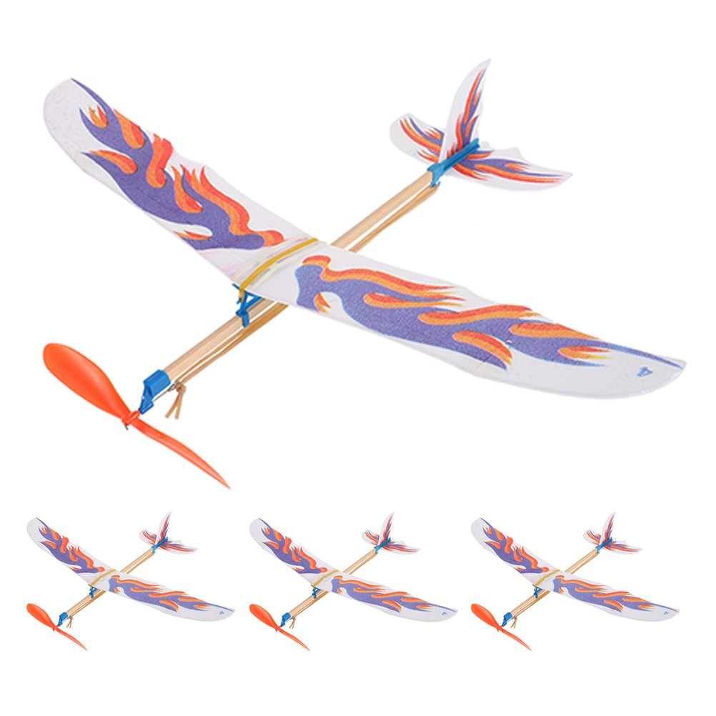 4 قطع من نماذج الطائرات للأطفا - مراجعة Model Airplane Plastic وسعره