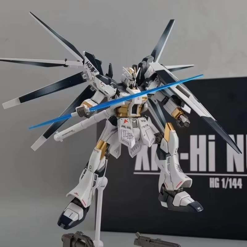 Hi-ν Hi Nu GPB Color HG 1/144  - مراجعة Bandai Model Gundam Hg وسعره
