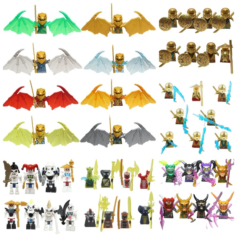 مجموعة دمى نينجا من 104 قطعة،  - مراجعة Lego Set Technic وسعره