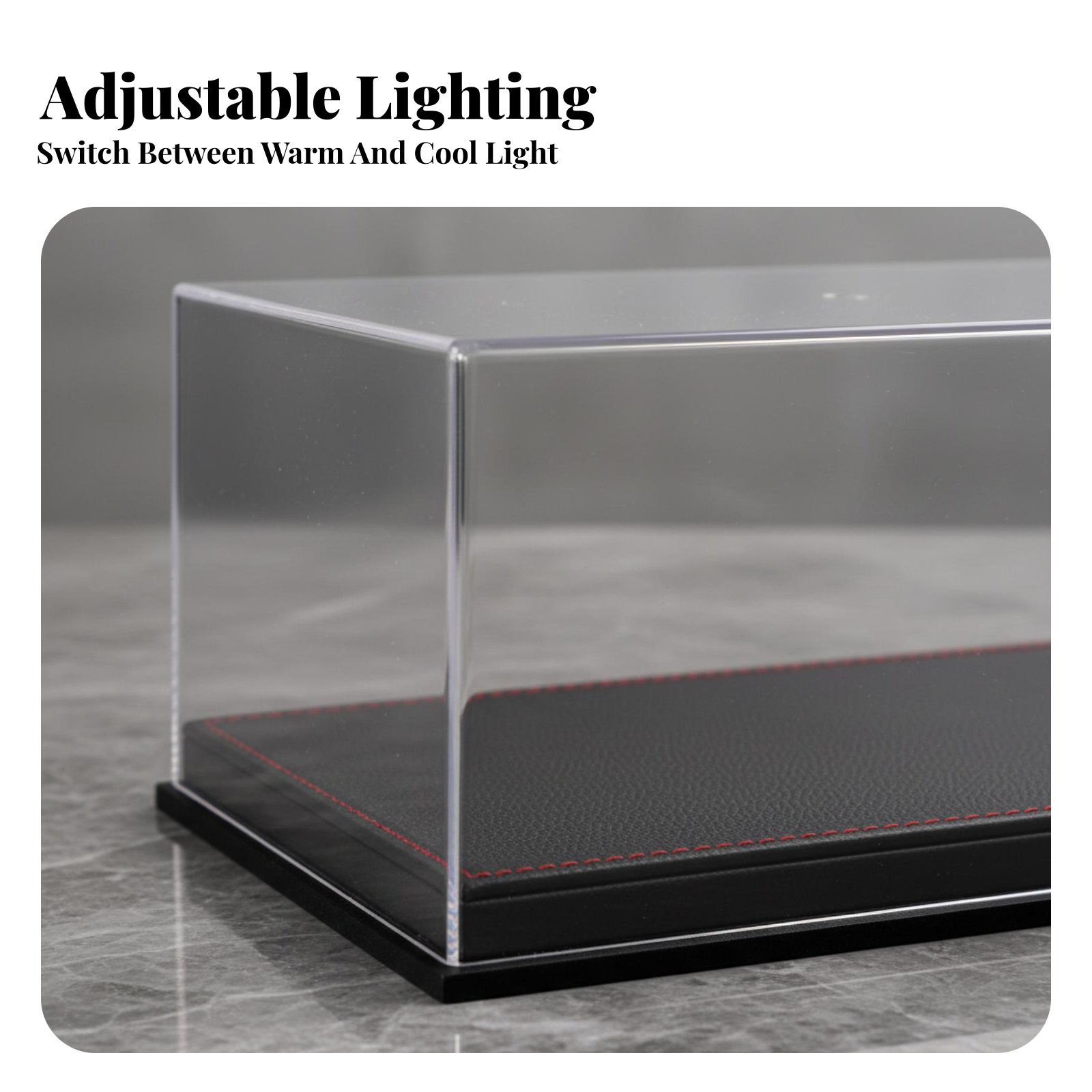 صندوق عرض أكريليك مع إضاءة قاب - مراجعة Display Case Acrylic وسعره