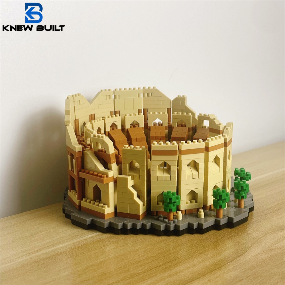 Knew Built سوبر ميني الكولوسيو - مراجعة Building Block Mini وسعره