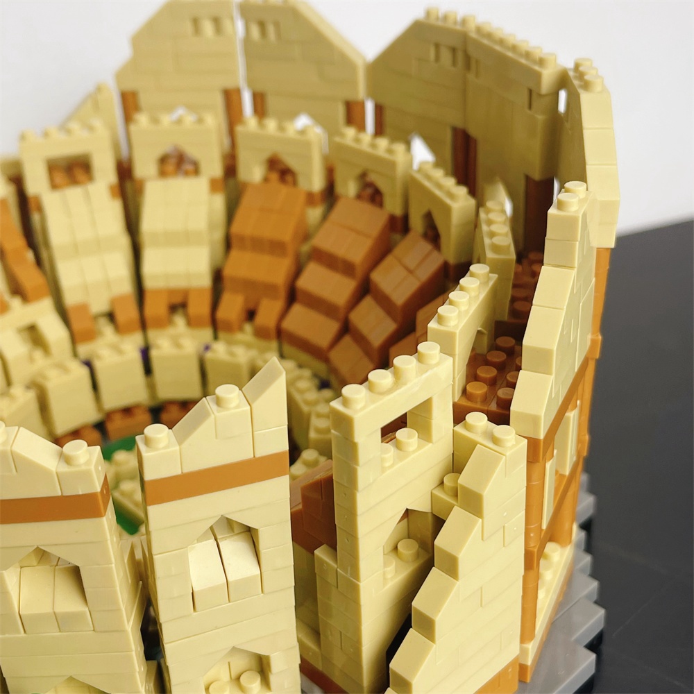 Knew Built سوبر ميني الكولوسيو - مراجعة Building Block Mini وسعره